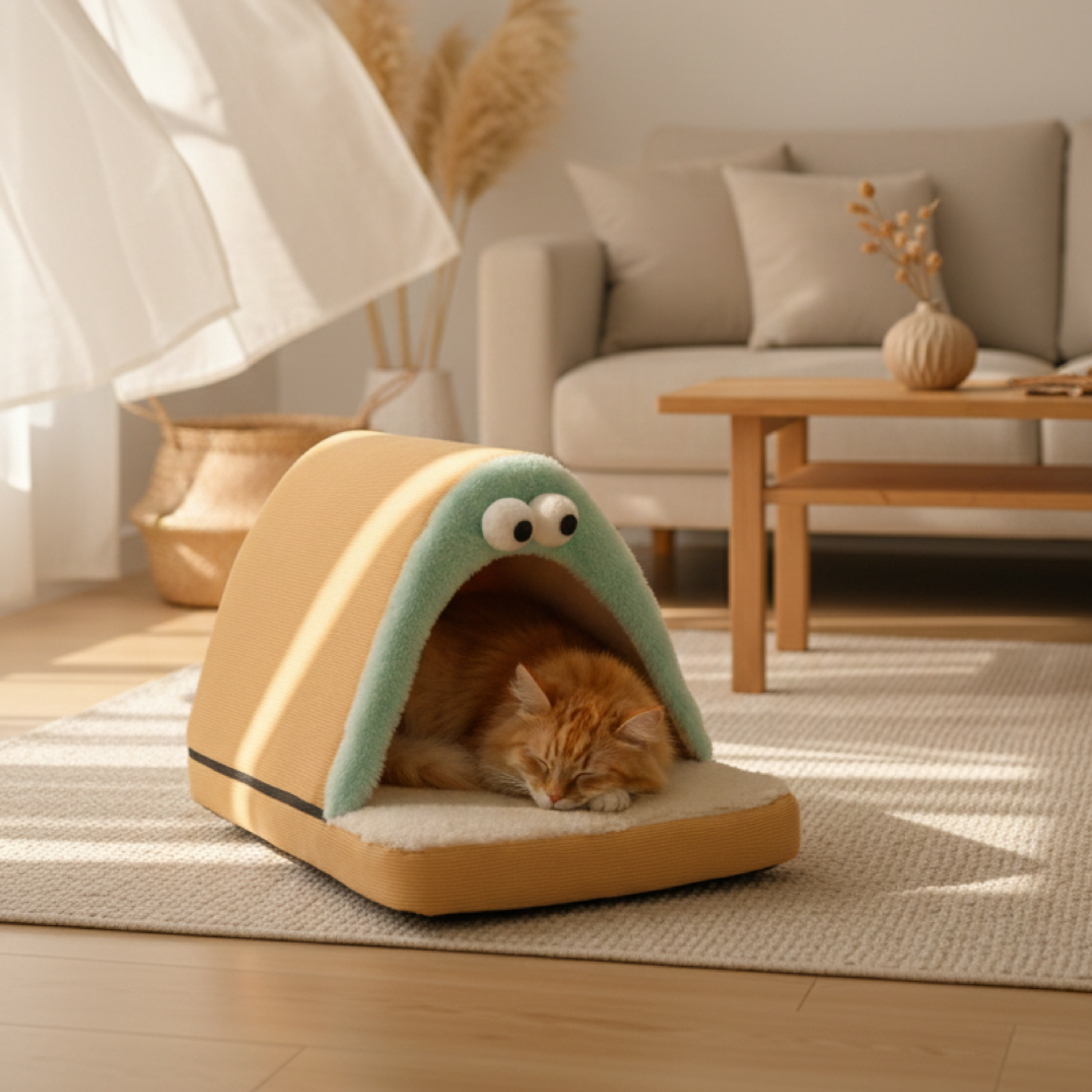 Katten en Hondenbed Gesloten | Wasbaar