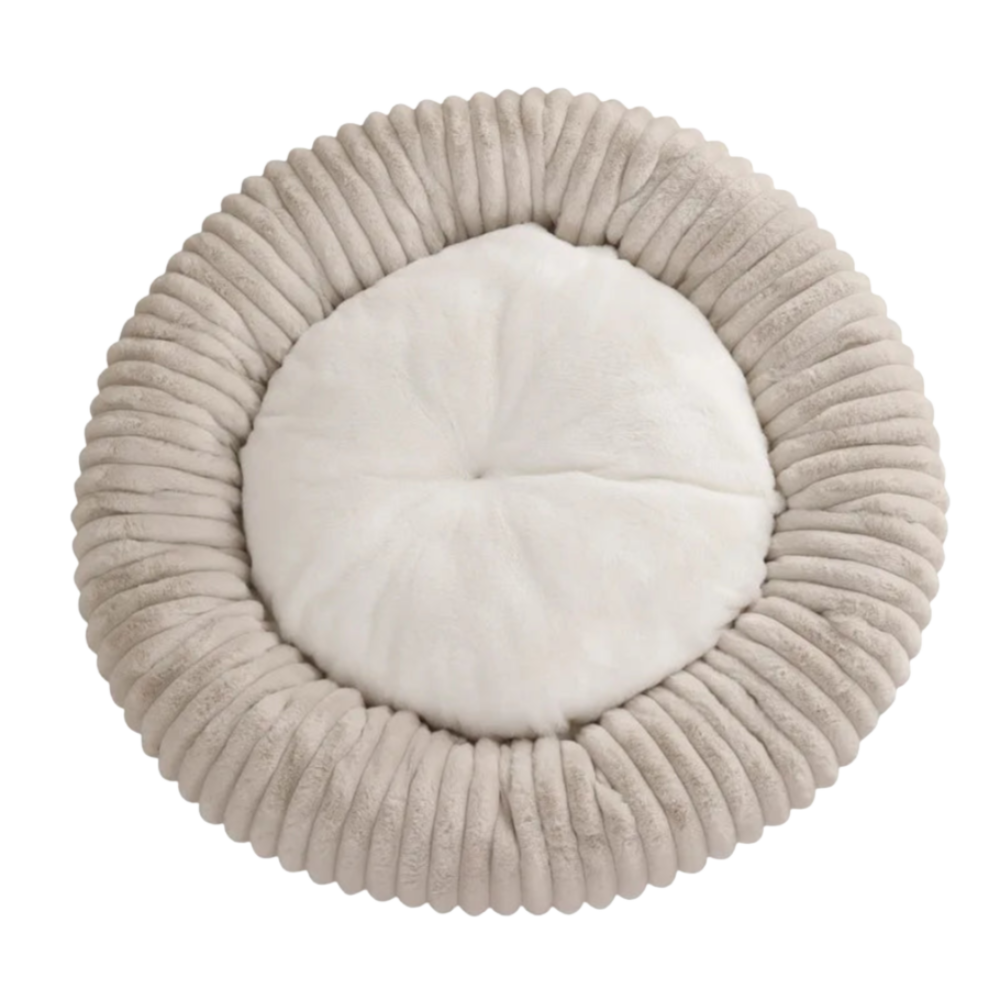 Zacht Pluche Honden- & Kattenbed | Warme Ronde Wasbare Mand
