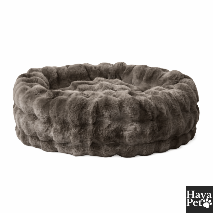 Rond Knuffelbed Voor Honden Met Wasbare Hoes