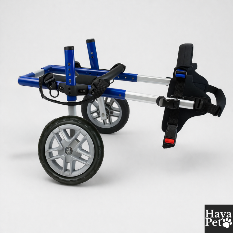 2-Wiel Hondenrolstoel Voor Corgi Met Achterpootondersteuning