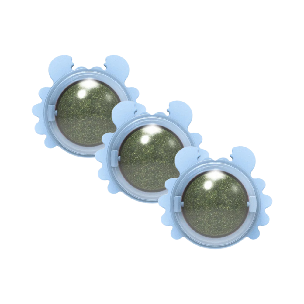 Catnip Snack Ball Catnip Ball with Catnip Stimulates Energy & Reduces Stress