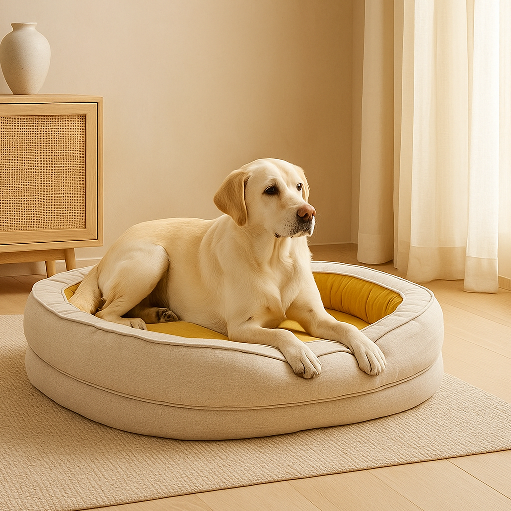 Orthopedische Hondenmand | Wasbare Hoes met Waterdichte Voering Voor Grote Rassen