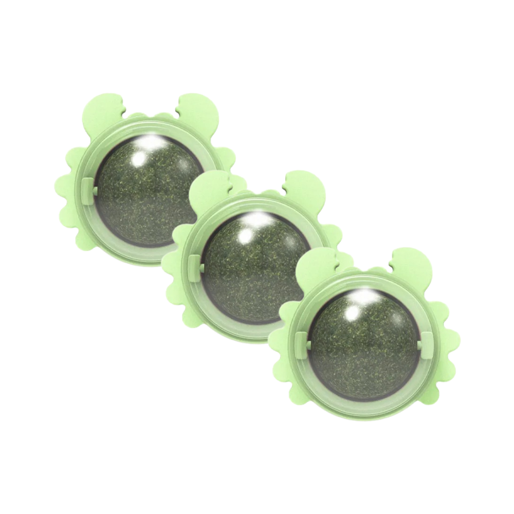 Catnip Snack Ball Catnip Ball with Catnip Stimulates Energy & Reduces Stress