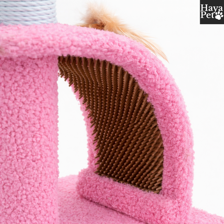 Krabpaal Voor Katten Met Houten Basis