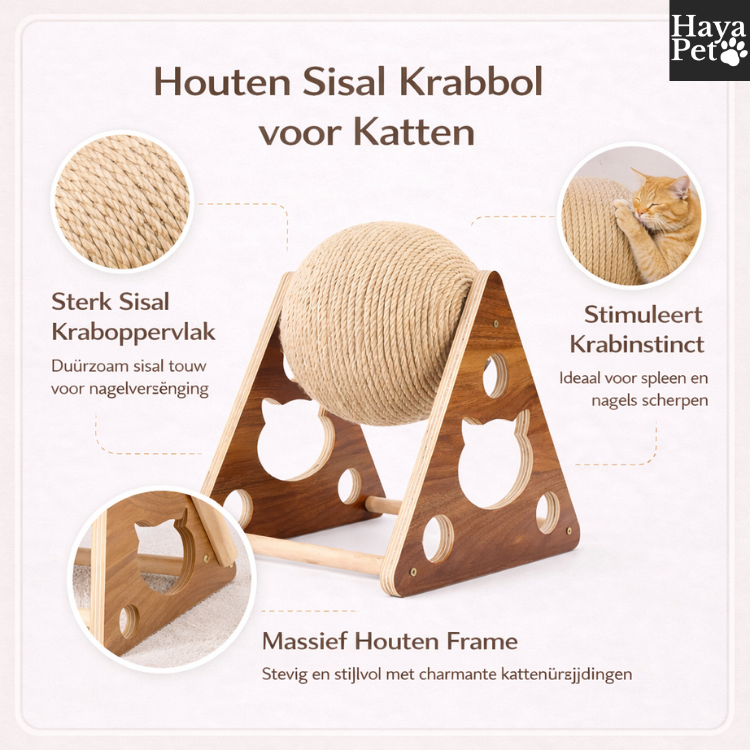 Krabbal Voor Katten In Drie Maten