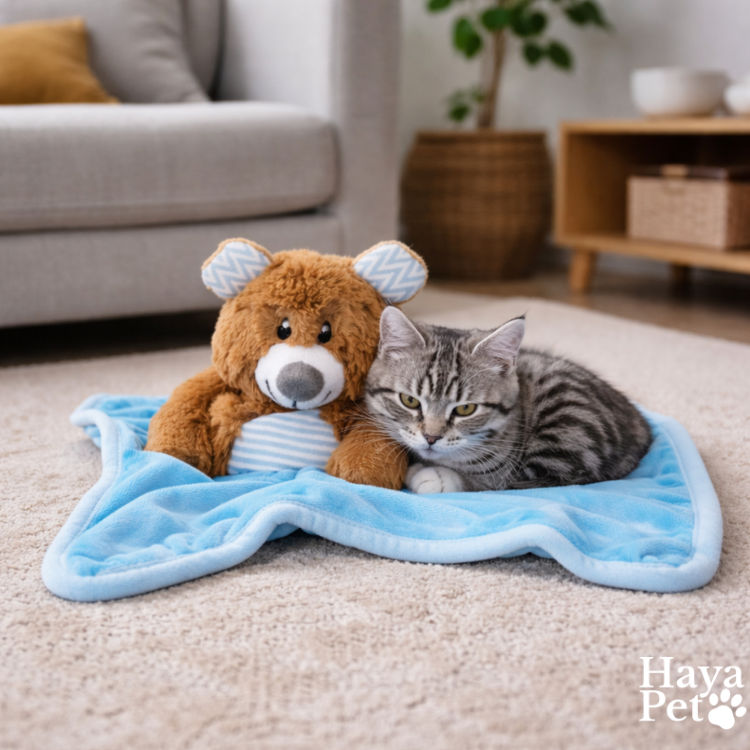 Puppy Blanket With Animal Print