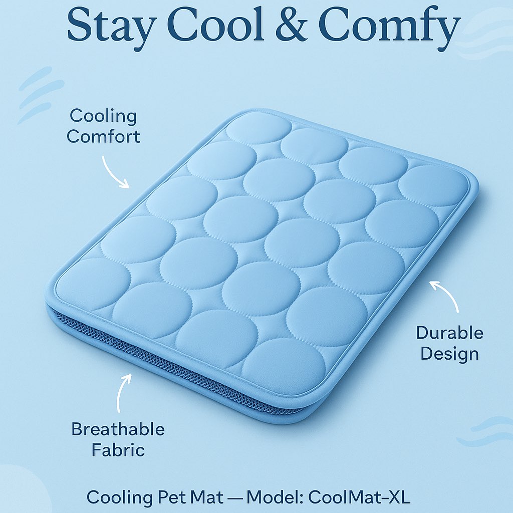 Anti-oververhitting Mat Hond Koelmat Voor Zomer Beschikbaar in 6 Kleuren