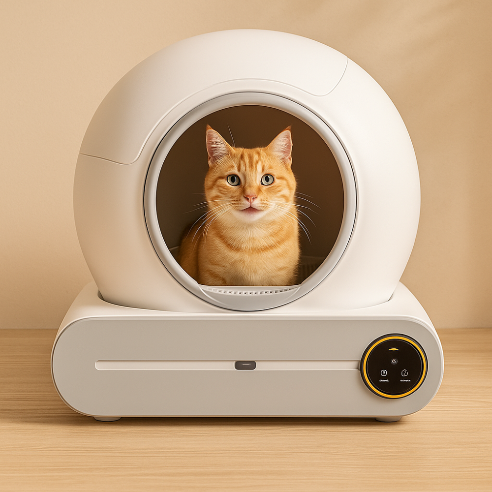 Zelfreinigende Kattenbak Automatische, Stille & Geurvrije Oplossing