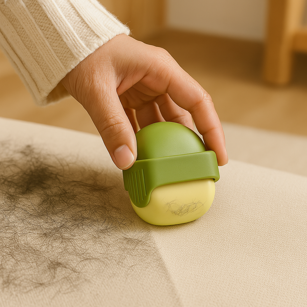 Herbruikbare Pluizenroller Ideaal Voor Huisdierharen, Compact & Effectief