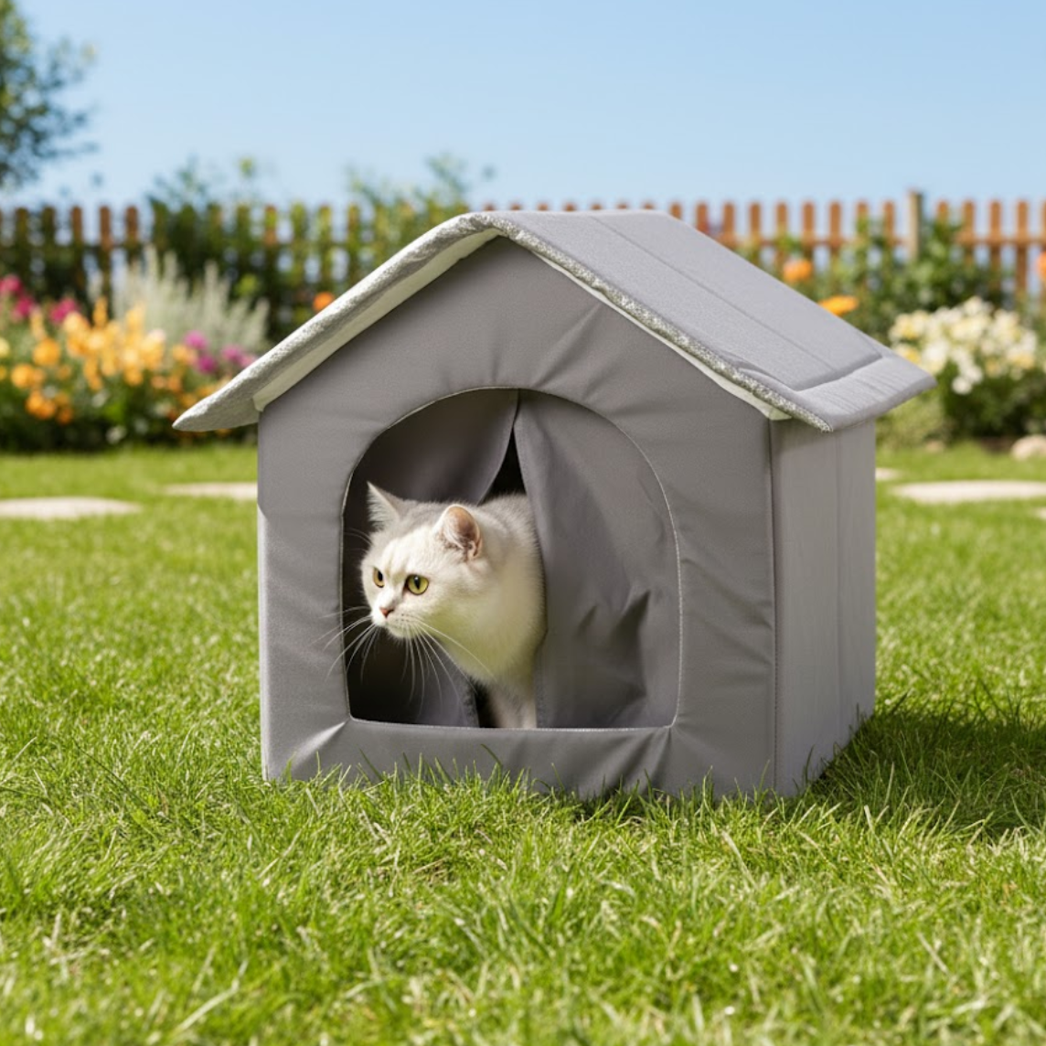 Insulated Cat House | For Outdoors