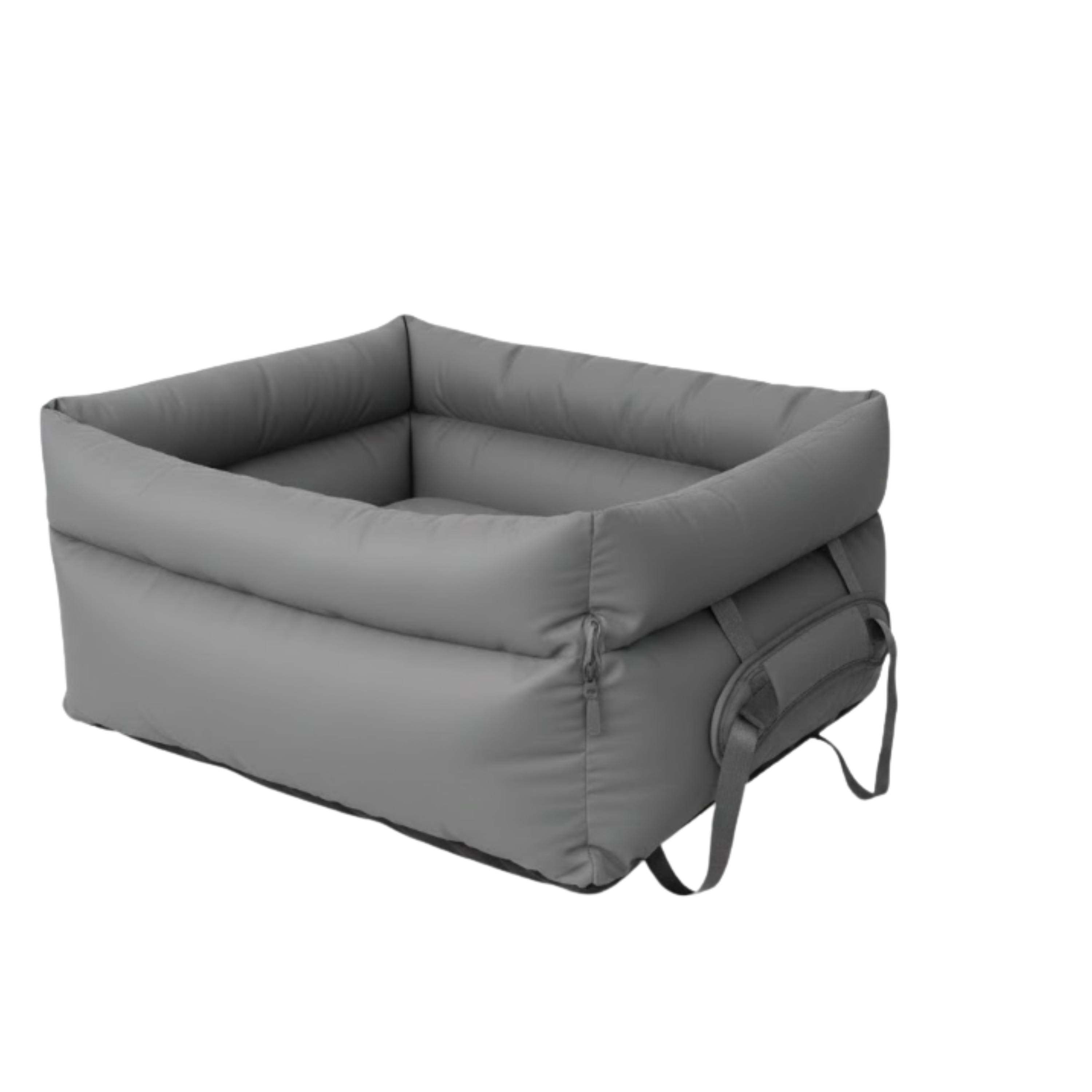 Dog Imitation Leather Car Seat | Luxury Booster Bed For Travel