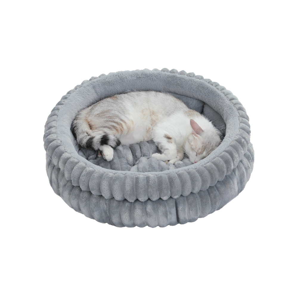 Zachte Ronde Pluche Kattenmand | Wasbaar