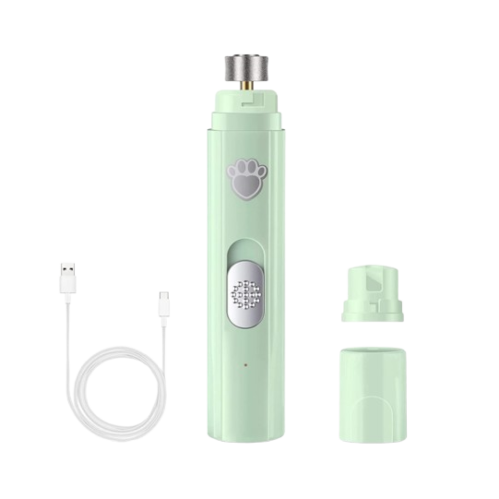 Dog Nail Grinder, Quiet Rechargeable with LED Light for Pets