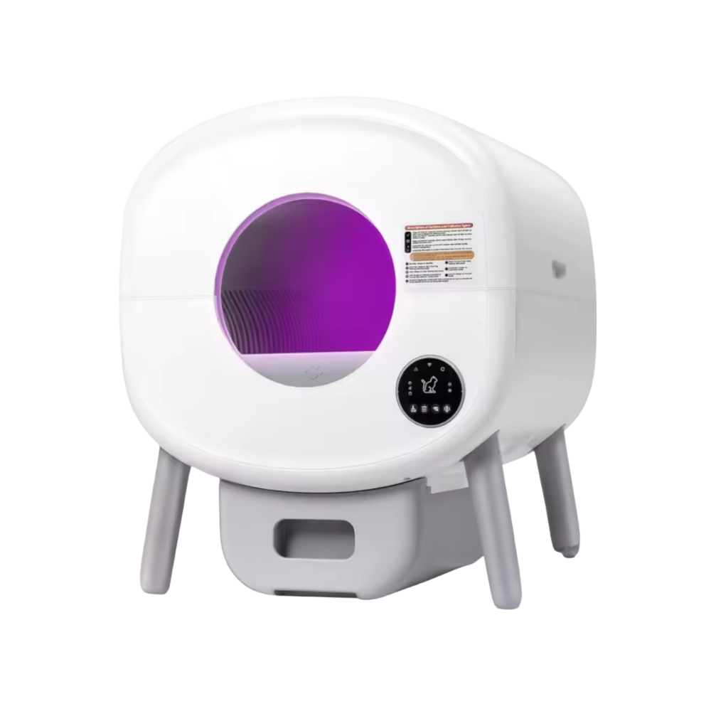 Katten Zelfreinigende Bak | Automatisch met Sfeerverlichting