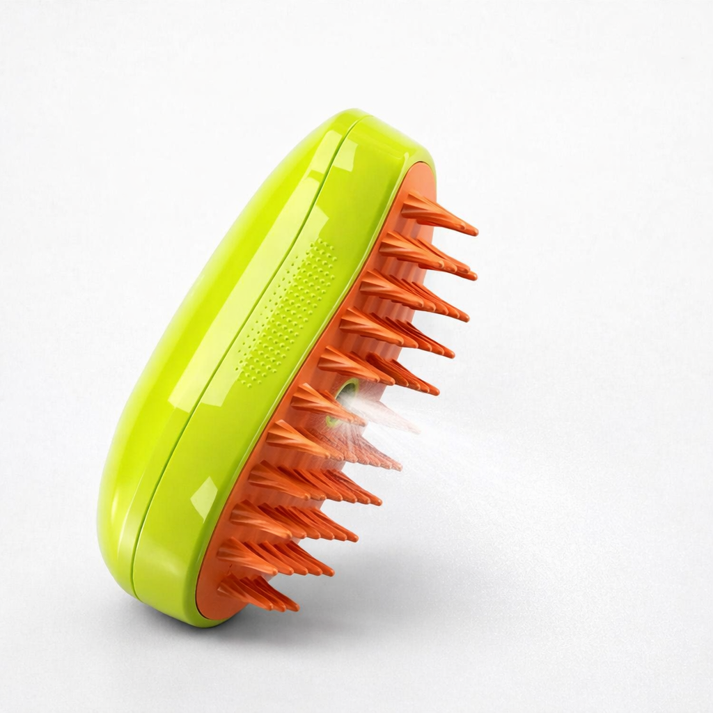 Elektrische Borstel Met Sprayfunctie Voor Honden En Katten