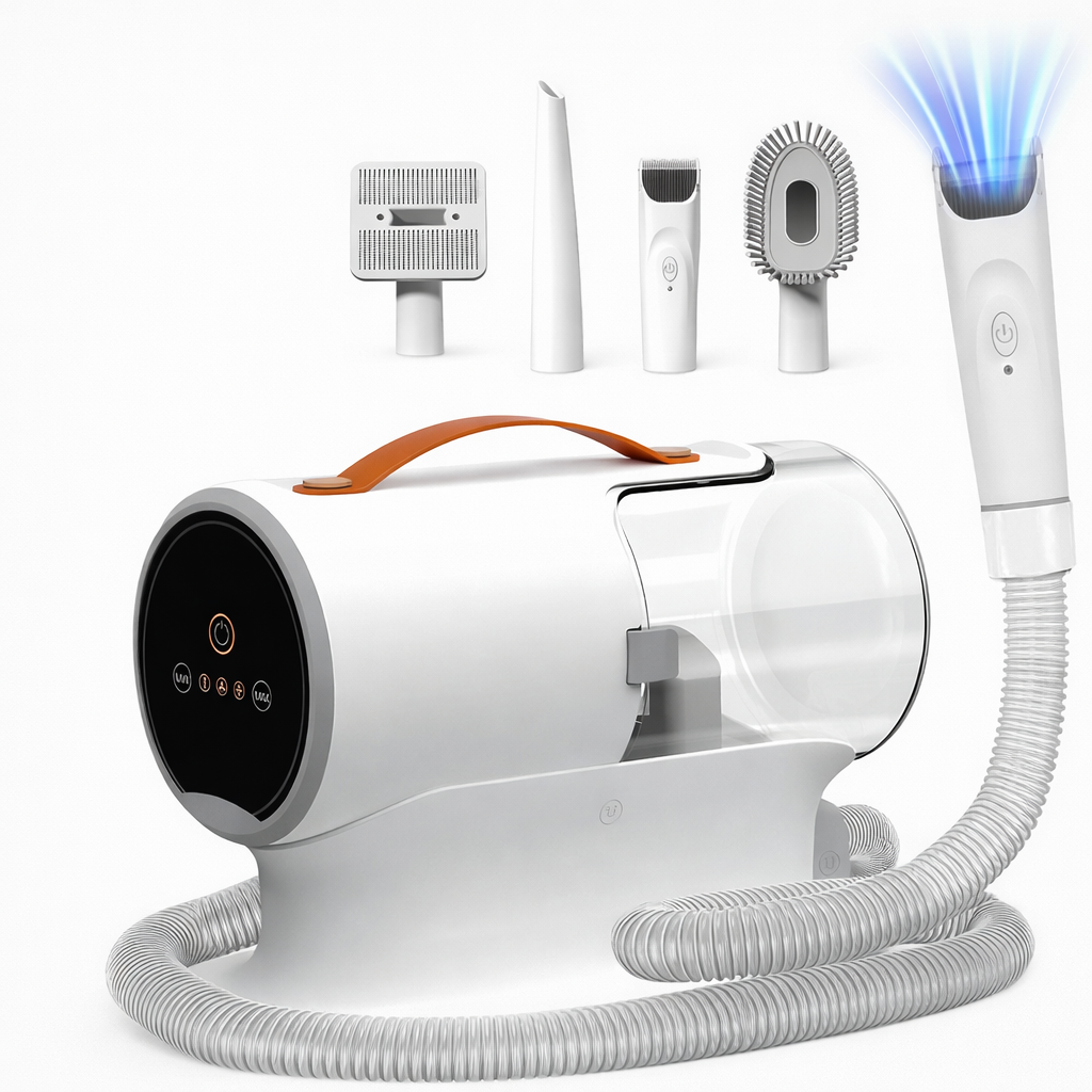 Huisdieren Verzorgingsapparaat Met Vacuüm En Opzetstukken