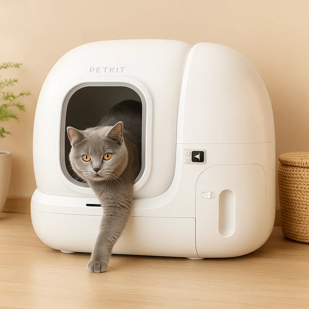 Automatische Kattenbak Met Geurcontrole Voor Meerdere Katten Litter Robot