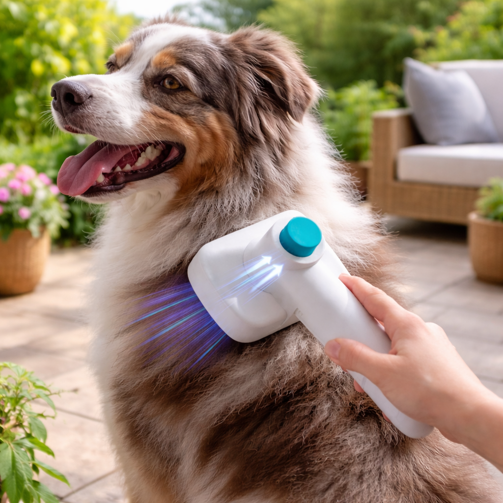 6-Delige Huisdieren Trimmerset Met Vacuüm