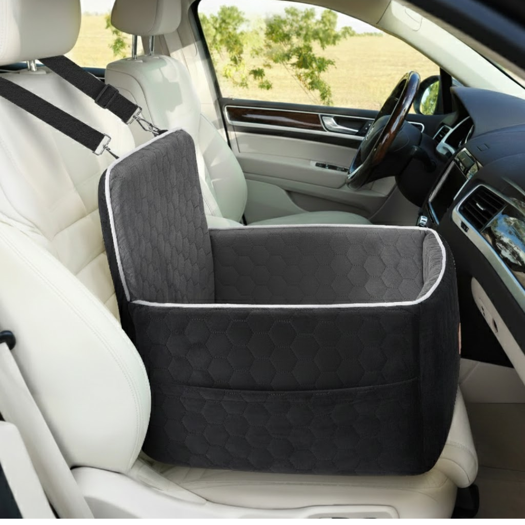 Hondenautostoel Met Antislipbasis | Voor Kleine En Middelgrote Honden En Katten