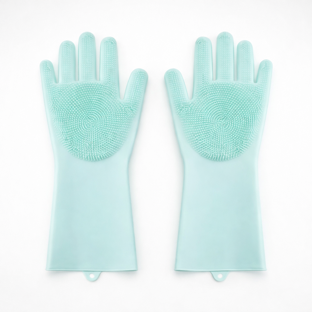 Silicone Brush Glove For Dogs And Cats