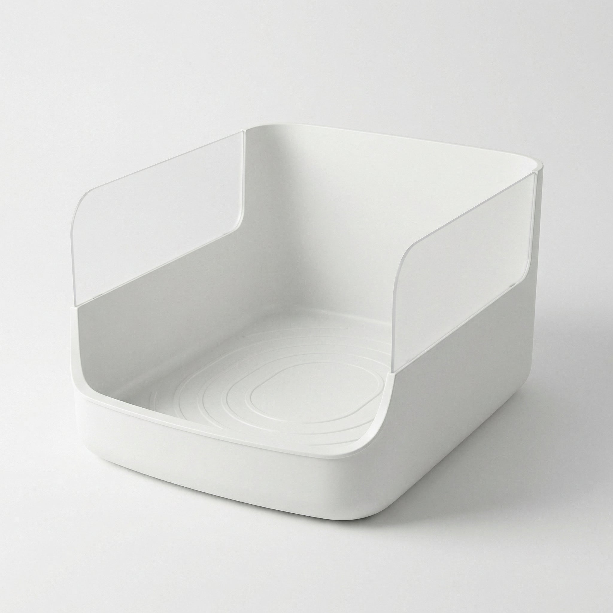 Open Kattenbak Met Hoge Afneembare Randen