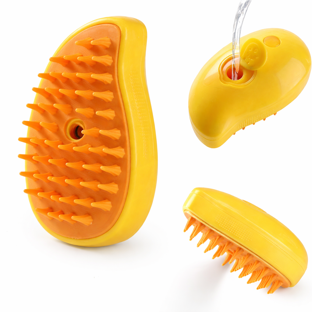 Elektrische Borstel Met Sprayfunctie Voor Honden En Katten