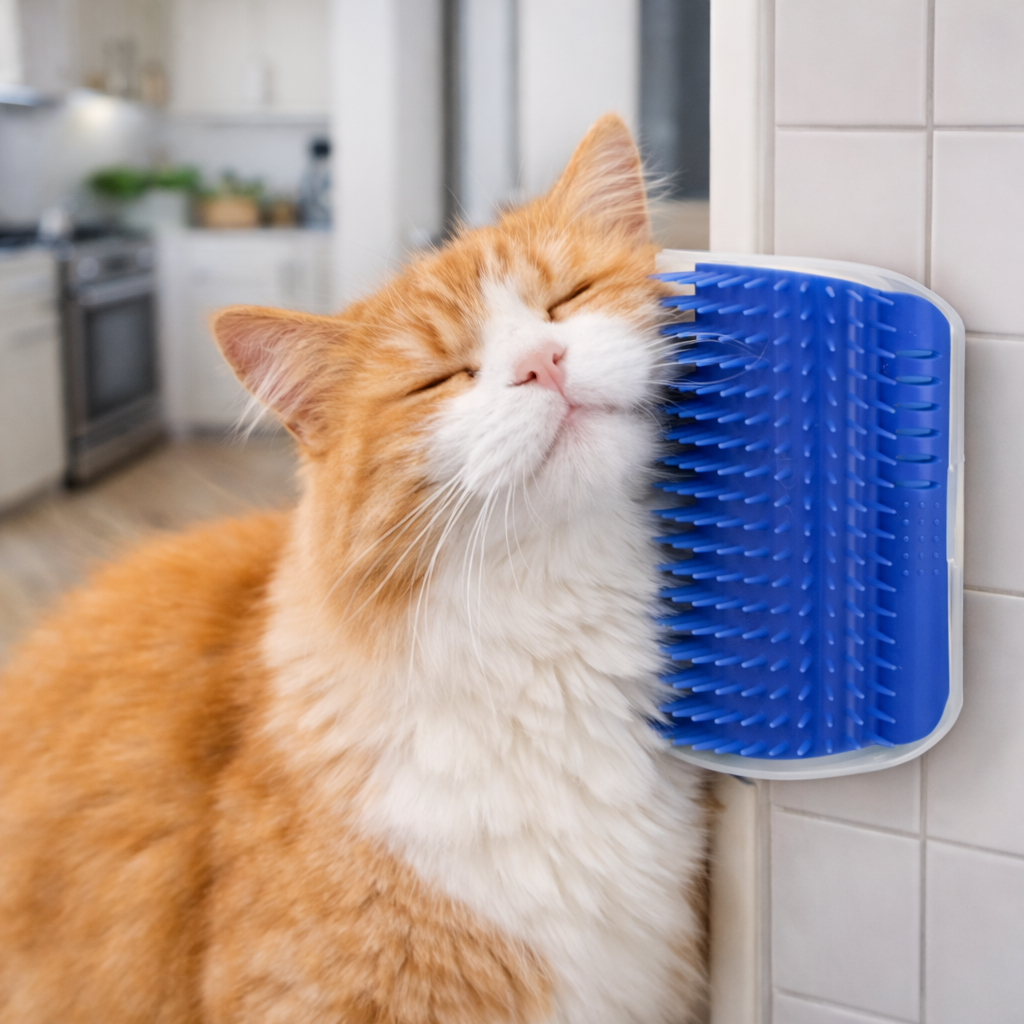 Katten Massageborstel Tegen Losse Haren