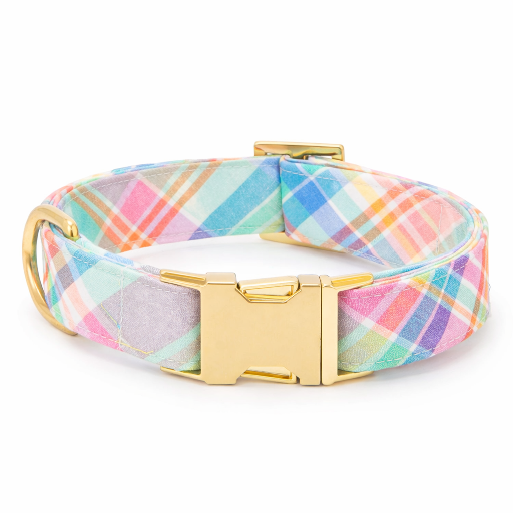 Hondenhalsband Met Ruitpatroon