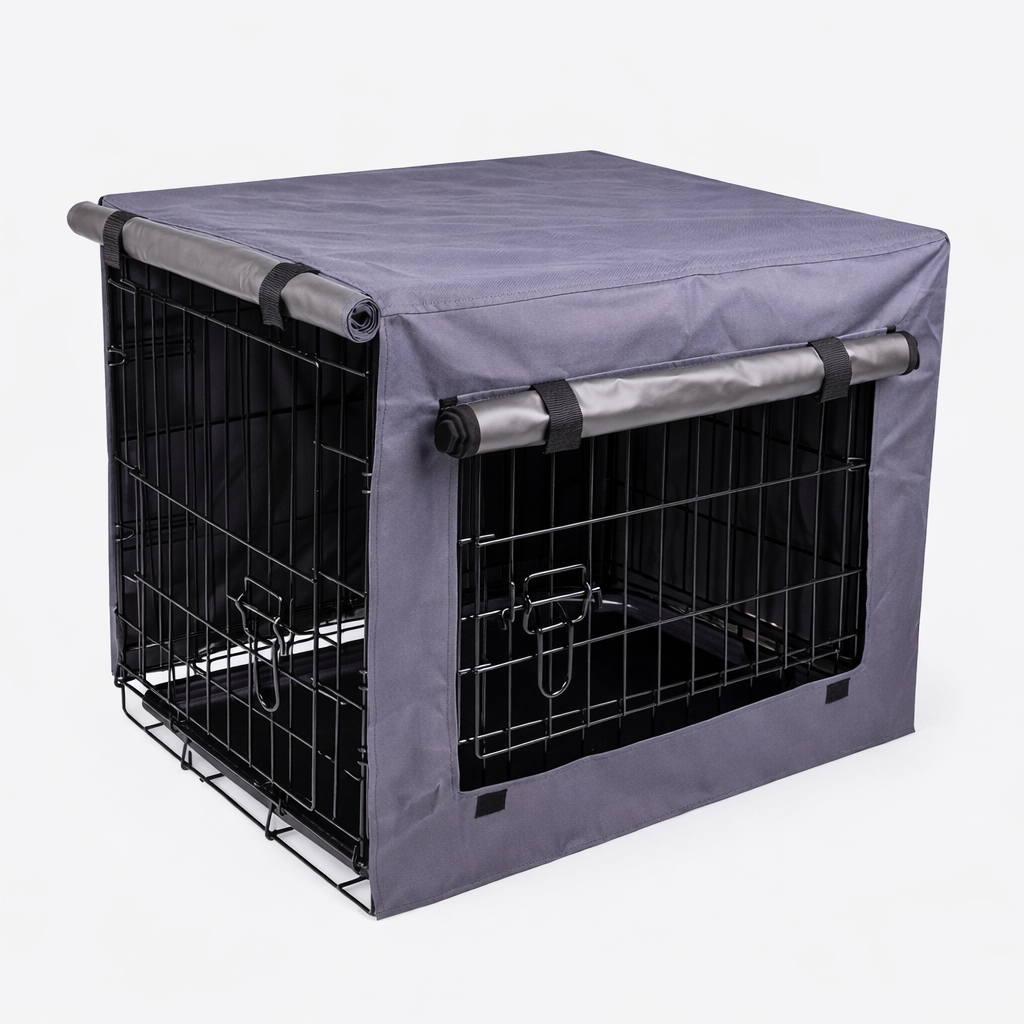 Dog Crate Cover | Grey