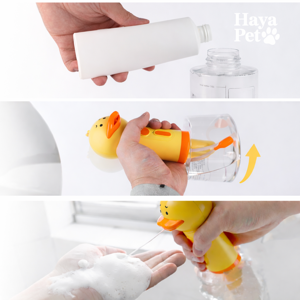 Electric Foam Dispenser for Dogs and Cats
