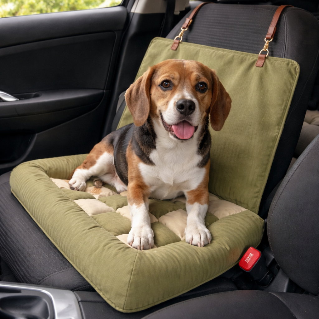 Dog Car Seat Bed | Safety For Backseat