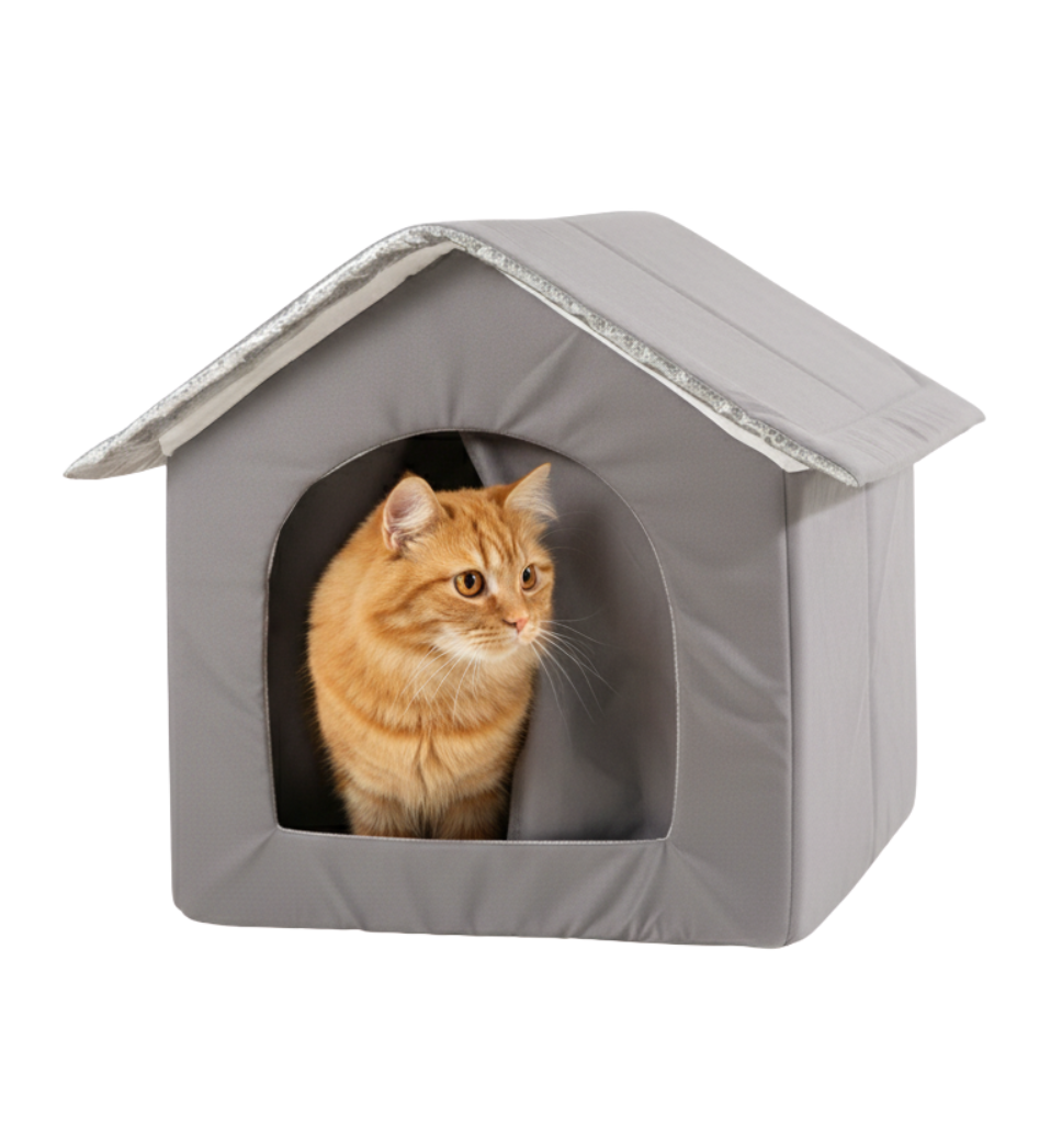 Insulated Cat House | For Outdoors