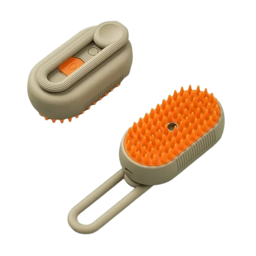 Stoomborstel Kattenhaarborstel Tegen Haaruitval Voor Gezonde Glanzende Vacht