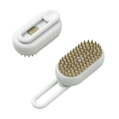 Stoomborstel Kattenhaarborstel Tegen Haaruitval Voor Gezonde Glanzende Vacht