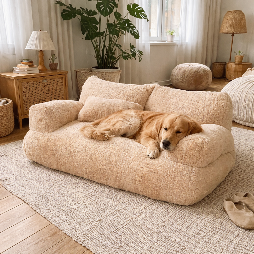Katten Sofa Bed Met Zachte Bekleding