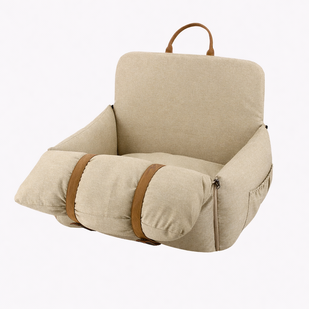 Verhoogde Autostoel Voor Kleine Honden