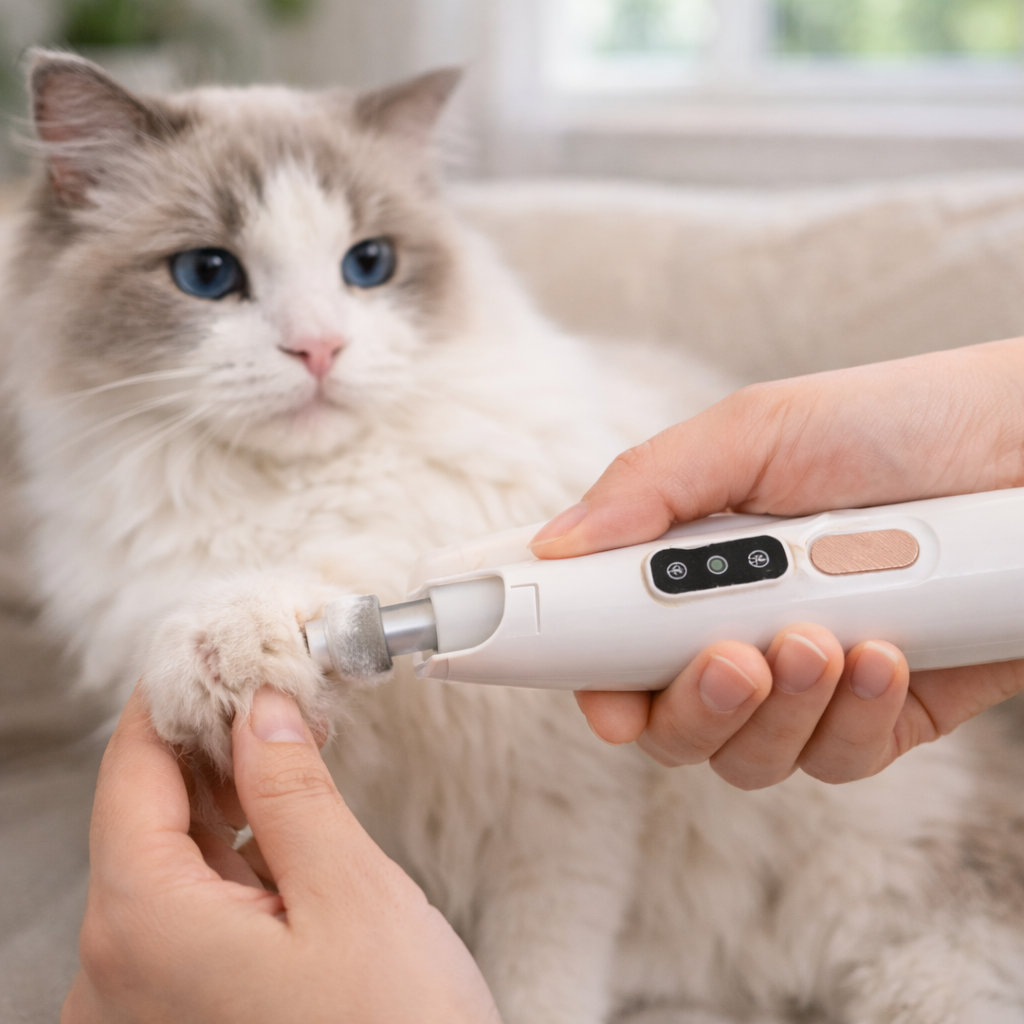 Compacte Trimmachine Met LED Voor Katten En Kleine Honden