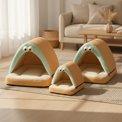 Katten en Hondenbed Gesloten | Wasbaar