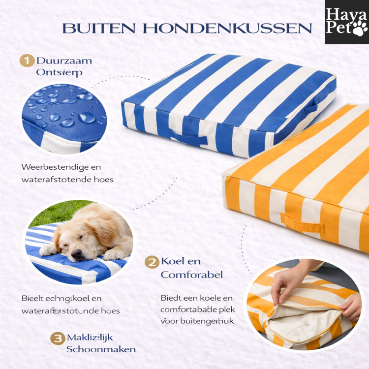 Buiten Hondenbed Met Antislipbodem En Draaggreep