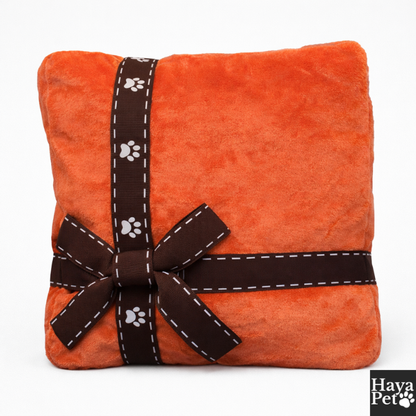 Dog Bed With Decorative Print