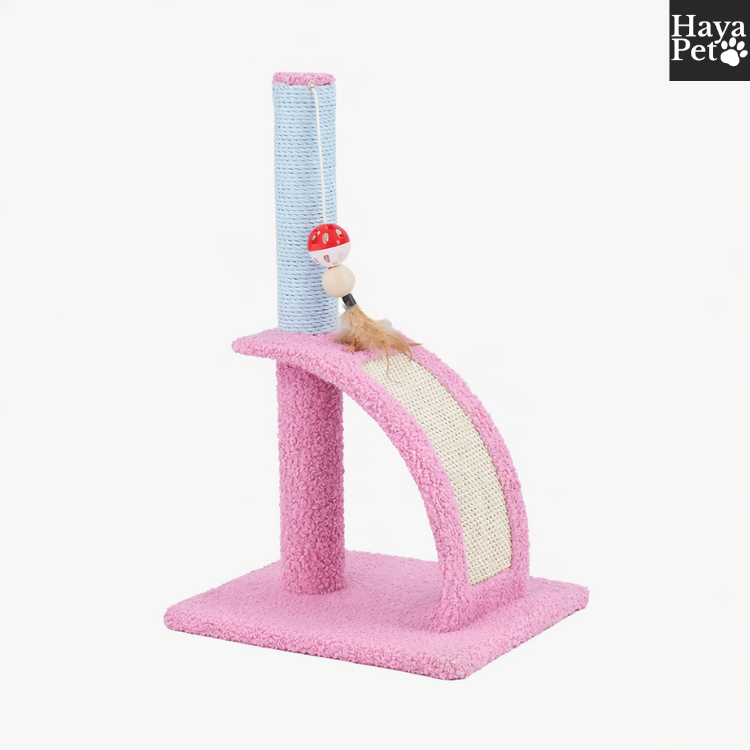 Krabpaal Voor Katten Met Houten Basis