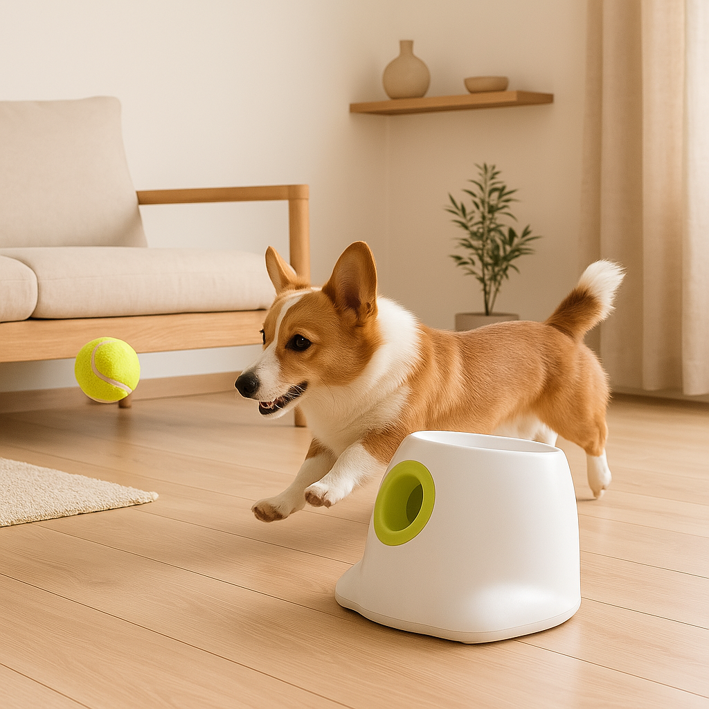 Automatische Ballenwerper Voor Honden Interactief Hondenspeelgoed
