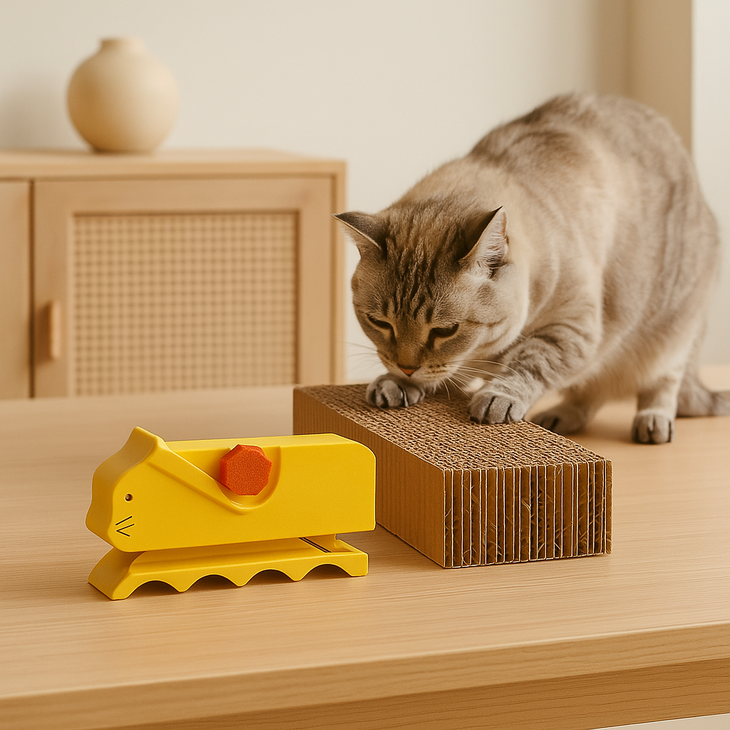 Diy Krabmeubel Katten Krabpaal Bouwset Met Kartonsnijder