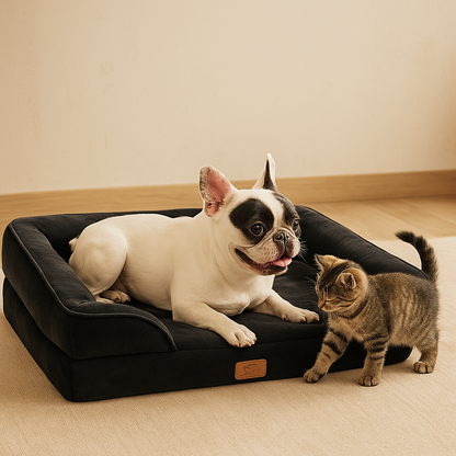 Orthopedisch Hondenbed Met Stevig Schuim Comfort Voor Senior Honden