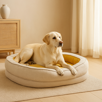 Orthopedische Hondenmand | Wasbare Hoes met Waterdichte Voering Voor Grote Rassen