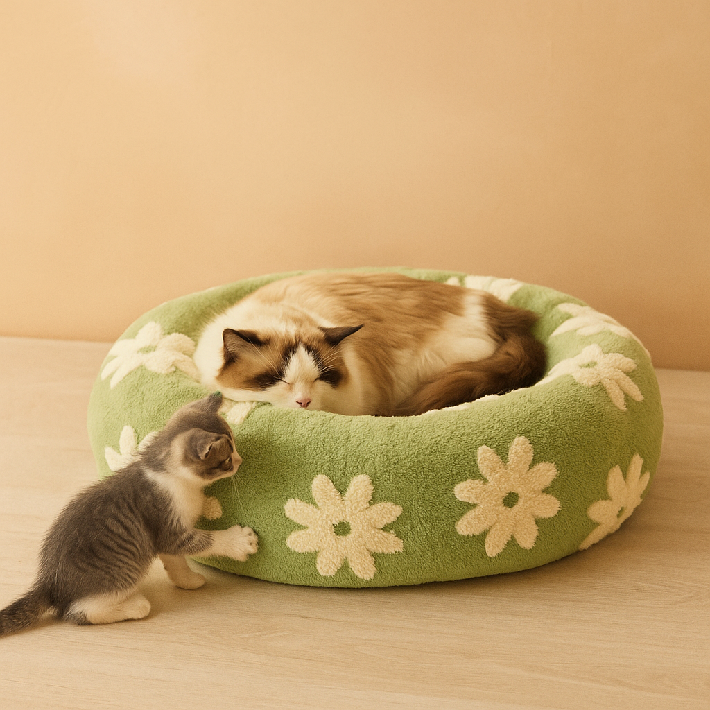 Katten Donutbed | Bed voor Katten en Kleine Honden