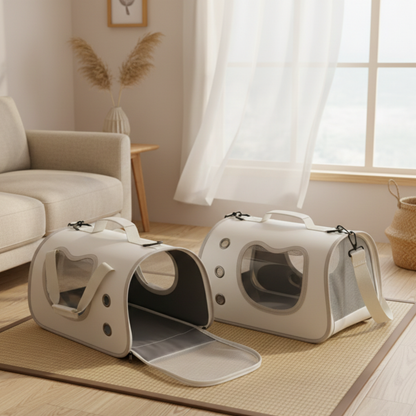 Draagbare Transporttas voor Hond en Kat | Voor Reizen