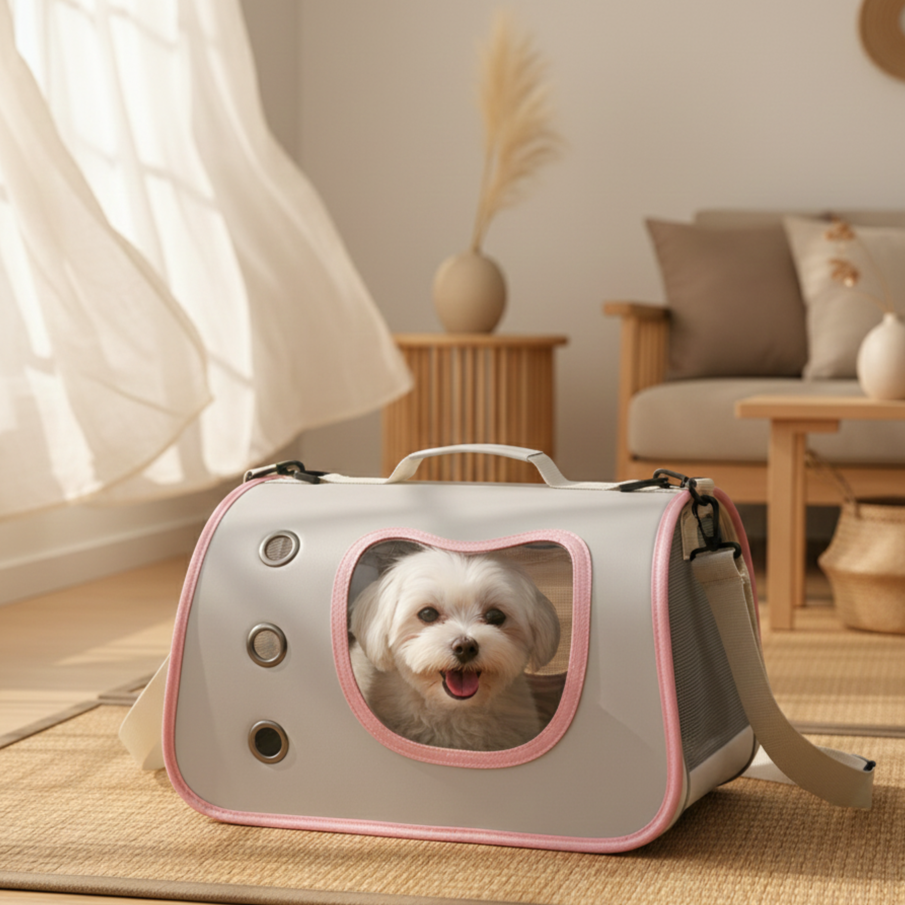 Draagbare Transporttas voor Hond en Kat | Voor Reizen