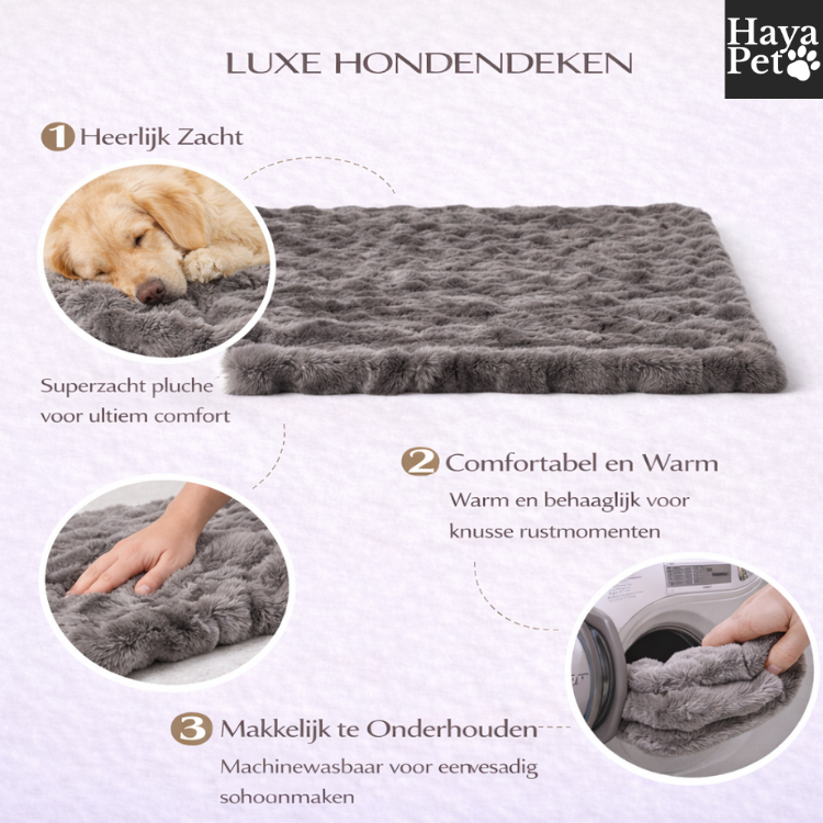 Warme Hondendeken Voor Thuis En Onderweg