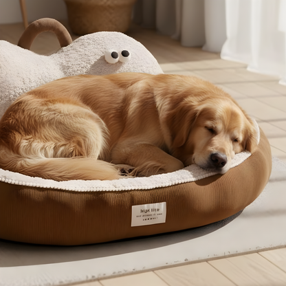 Honden en Kattenbed Grote Grot | Afneembare Hoes